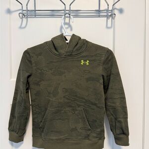 Under Armour Kids Olive Camouflage Hoodie